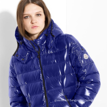 fabriqué en Chine de nouveaux produits 2017 manteaux d&#39;hiver italien de luxe pour femmes